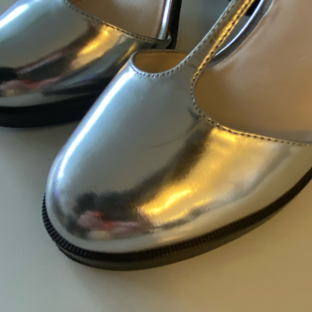 3.1 Philip Lim Silver Chunky Heels - Picture 6 of 6